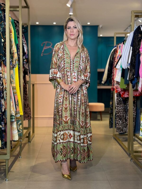 Vestido cropped Tapete - Image 2