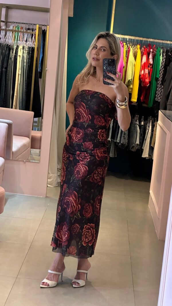 Vestido Tule flor Rosália - Image 2