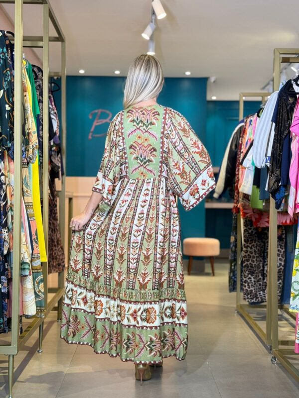 Vestido cropped Tapete - Image 4